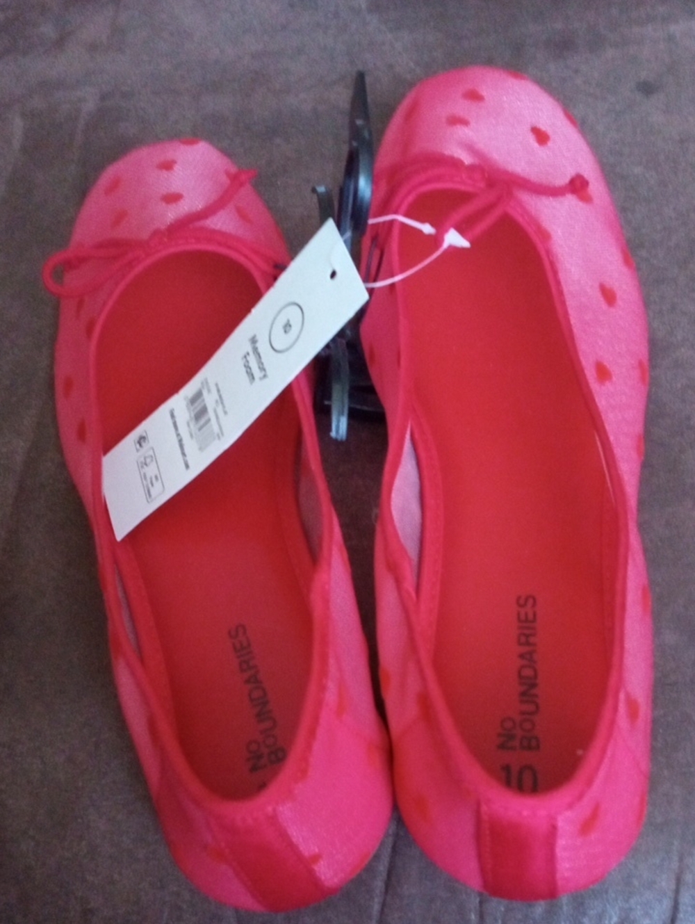 Brand New No Boundaries Red Ballet Flats